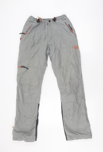 Triple Five Soul Men's Grey Jogger Trousers Size 6