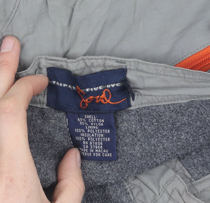 Triple Five Soul Men's Grey Jogger Trousers Size 6