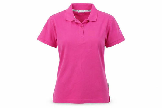 Slazenger Women's Pink Polo Shirt S Breathable Casual