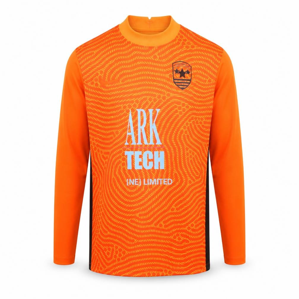 Nike Men's Orange Dri-FIT Jersey, M, Athletic Sportswear