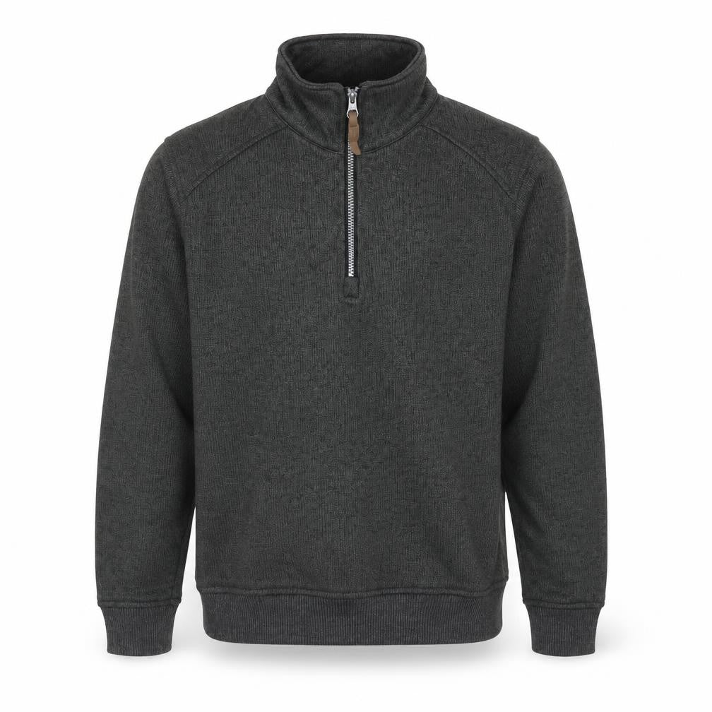 TuffStuff Men's Grey 1/4 Zip Sweatshirt Size S