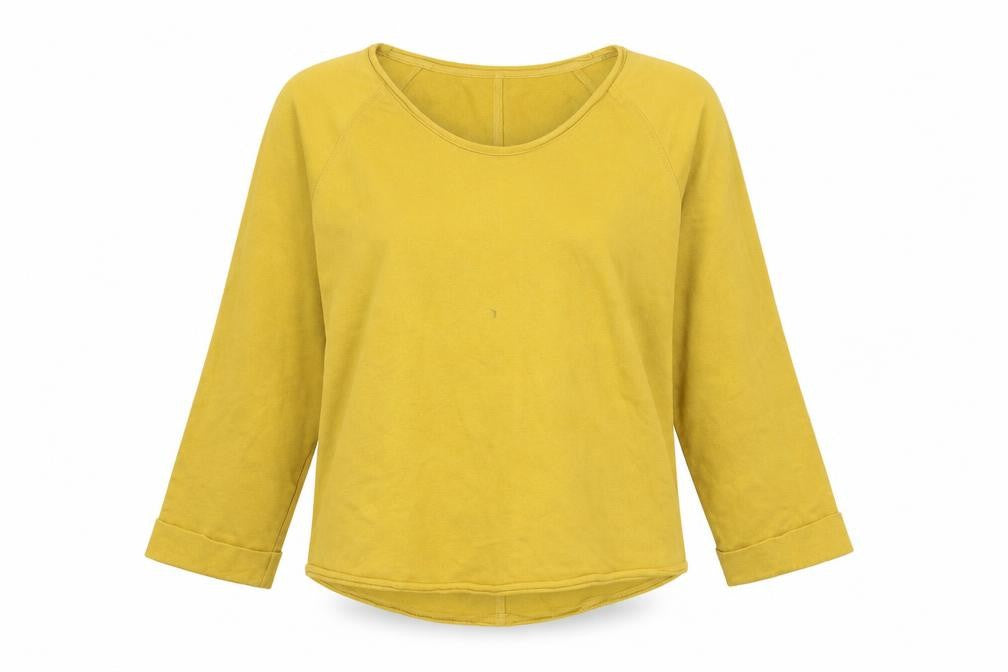 Marks & Spencer Women's Yellow T-Shirt, Small