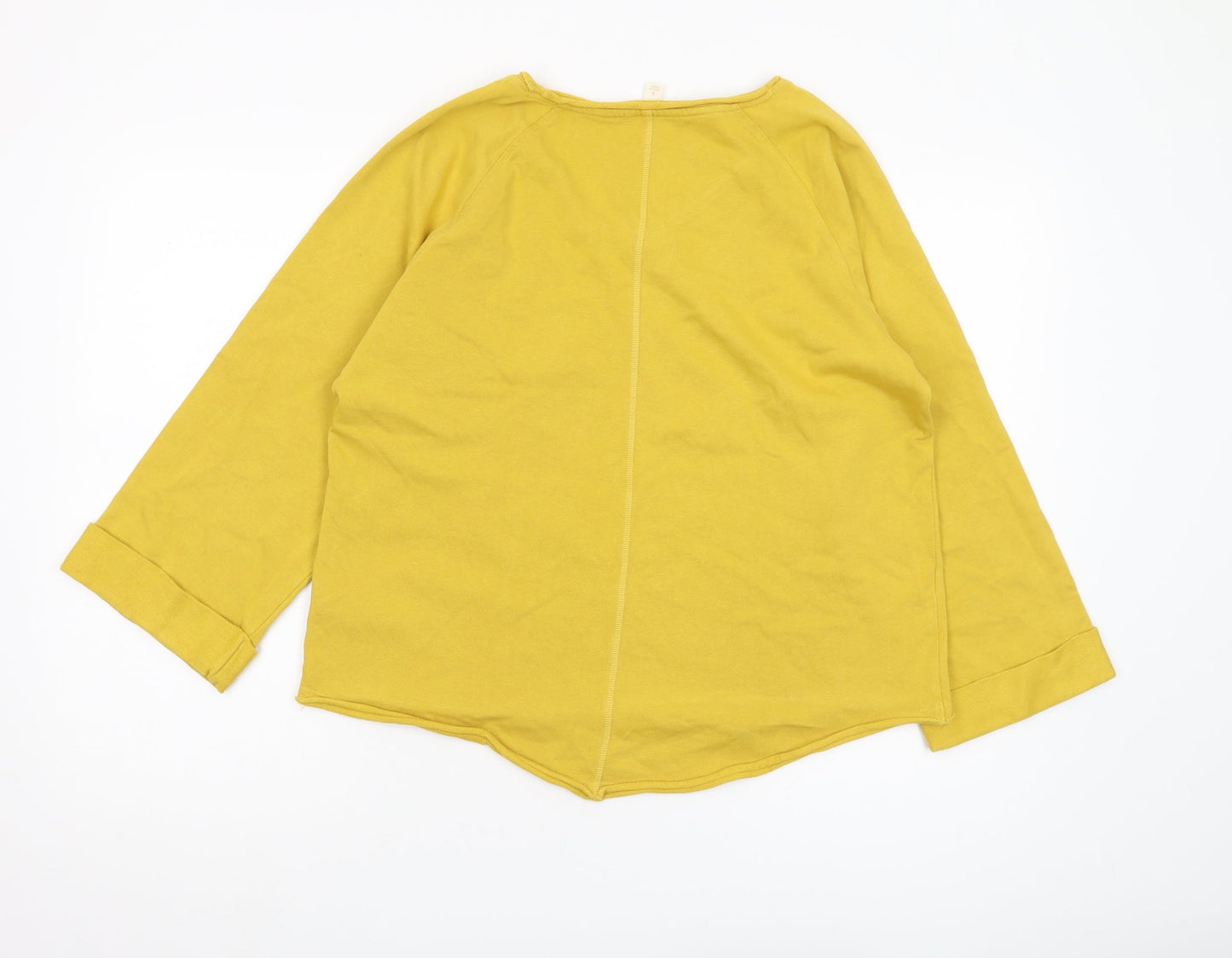 Marks and Spencer Women's Yellow T-Shirt, Small