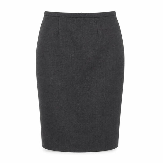 Marks & Spencer Women's Long Grey Pencil Skirt Size 10