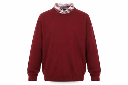 Cotton Traders Men's Red L Pullover Jumper