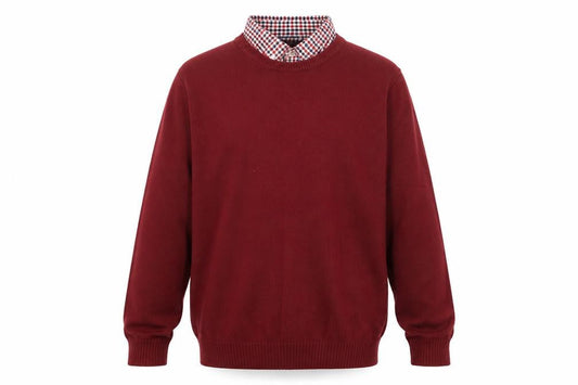 Cotton Traders Men's Red L Pullover Jumper