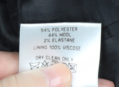 Burton Menswear Black Blazer Men's 38 Regular Fit