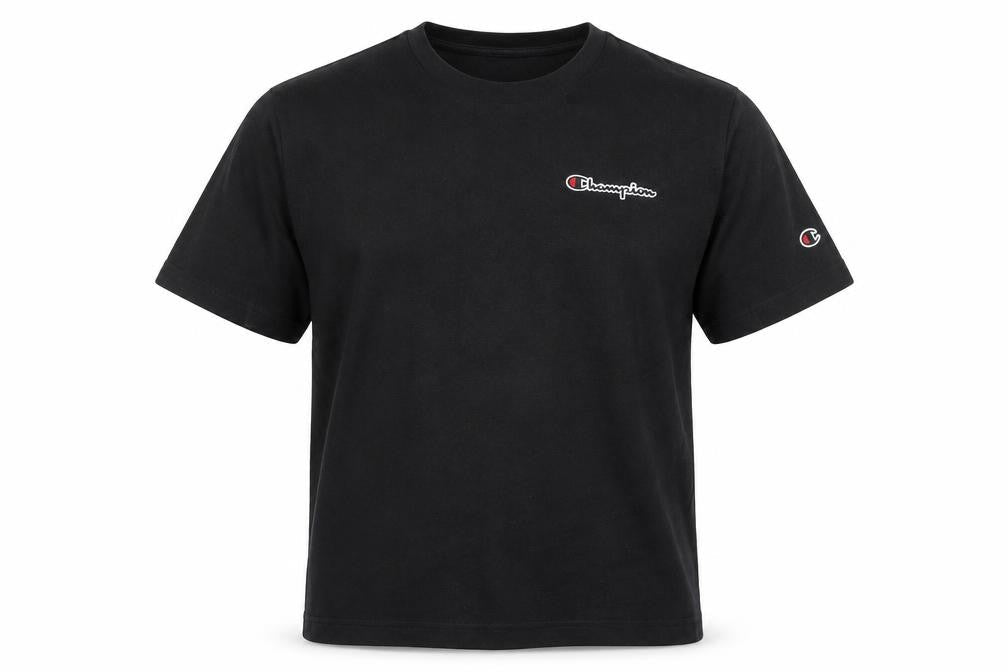 Champion Men's Medium Black Cotton T-Shirt