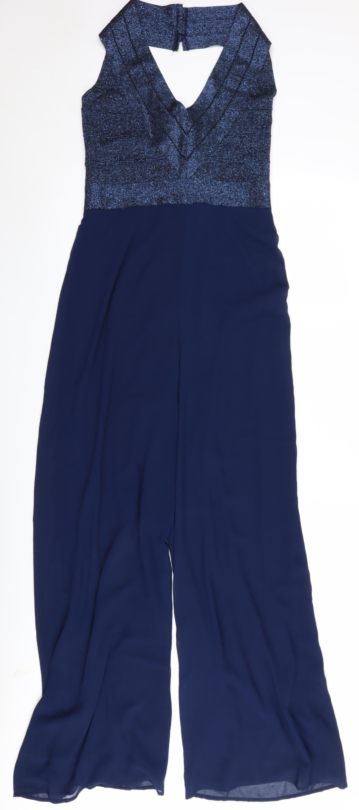 Lipsy Women's Blue Jumpsuit, Size 12, Party Style
