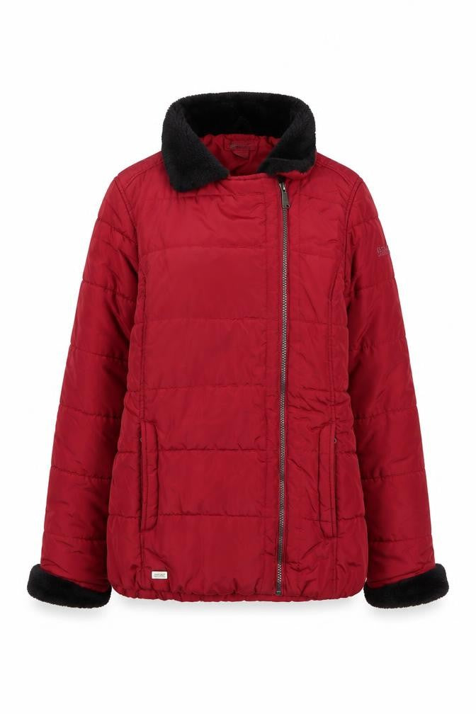 Regatta Women's Red Puffer Jacket, Size 12, Winter Stylish