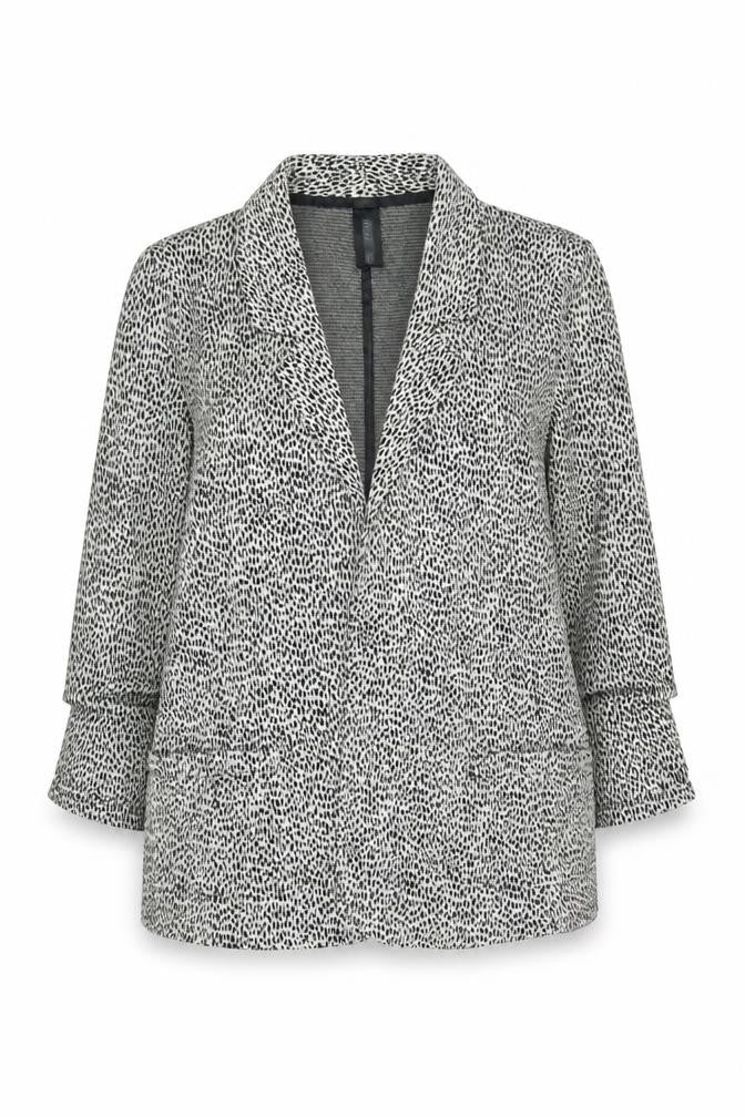 Next Women's Grey Animal Print Blazer Size 14