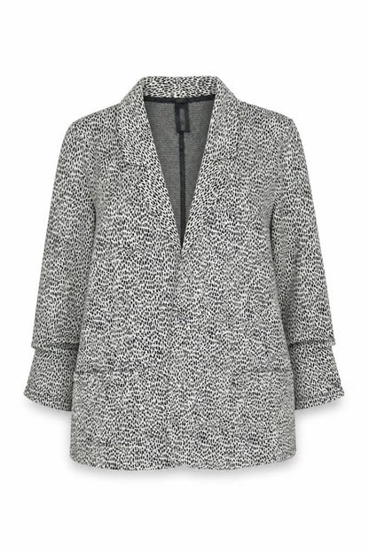 Next Women's Grey Animal Print Blazer Size 14