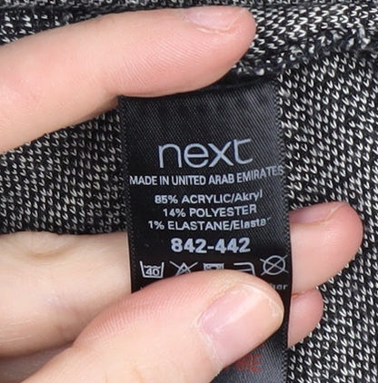 Next Women's Grey Animal Print Blazer Size 14