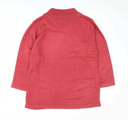 Back view of Honor Millburn Women's Red jumper, size 10