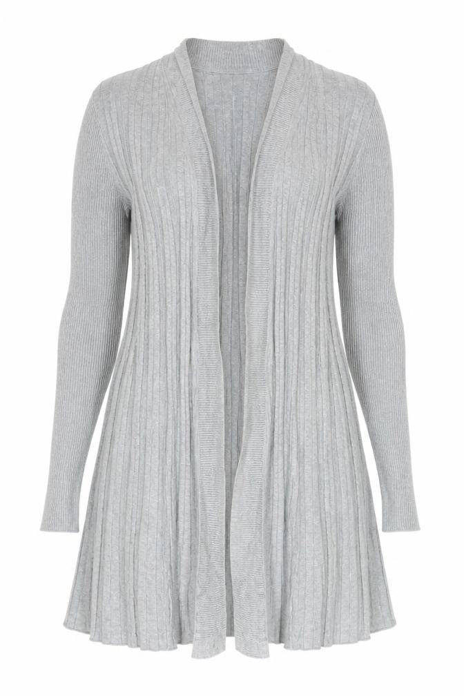 David Emanuel Women's Grey Cardigan M Long Sleeve