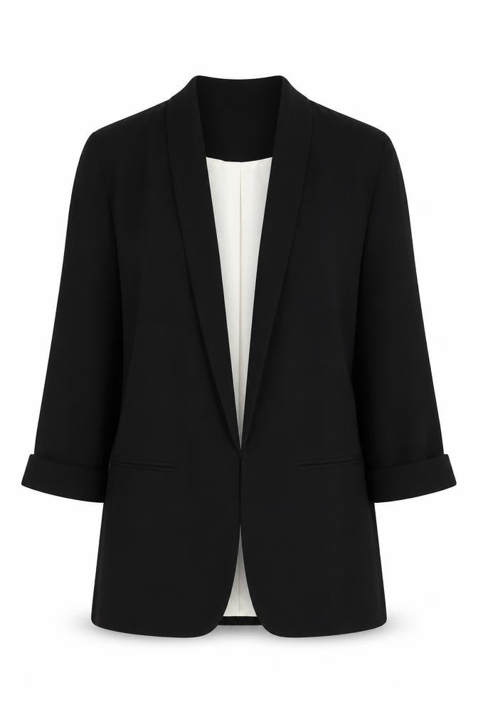 New Look Women's Black Suit Jacket Blazer Size 10