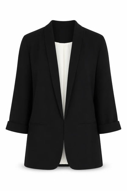 New Look Women's Black Suit Jacket Blazer Size 10