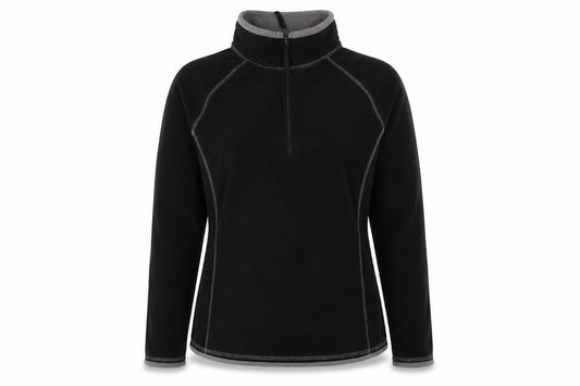 Mountain Warehouse Women's Black Fleece Pullover Sweatshirt 14