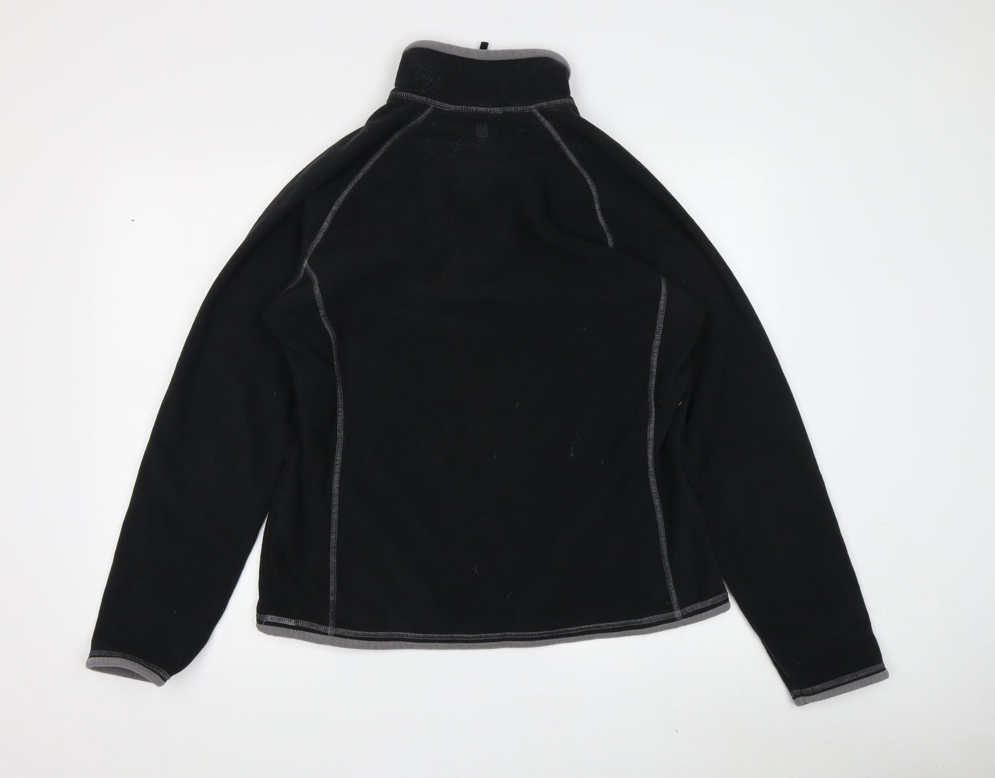 Mountain Warehouse Women's Black Fleece Pullover Sweatshirt 14