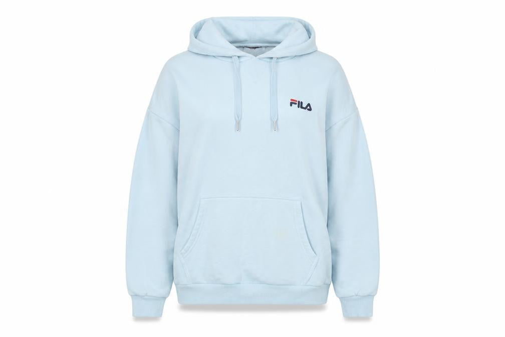 Fila Women's Blue Pullover Hoodie S
