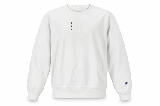 Champion Men's White Small Pullover Sweatshirt