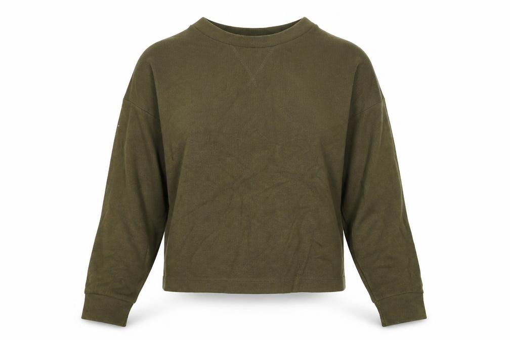 River Island Women's Green Pullover Sweatshirt M
