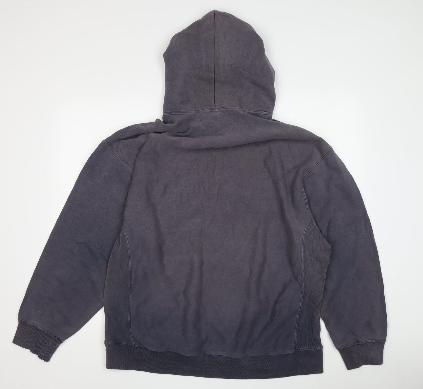GAP Men Grey M Pullover Hoodie College Style