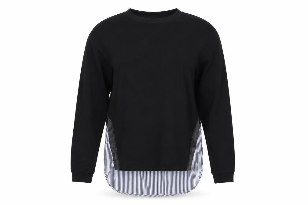 Zara Trafaluc Women's Black Pullover Sweatshirt, Size 8