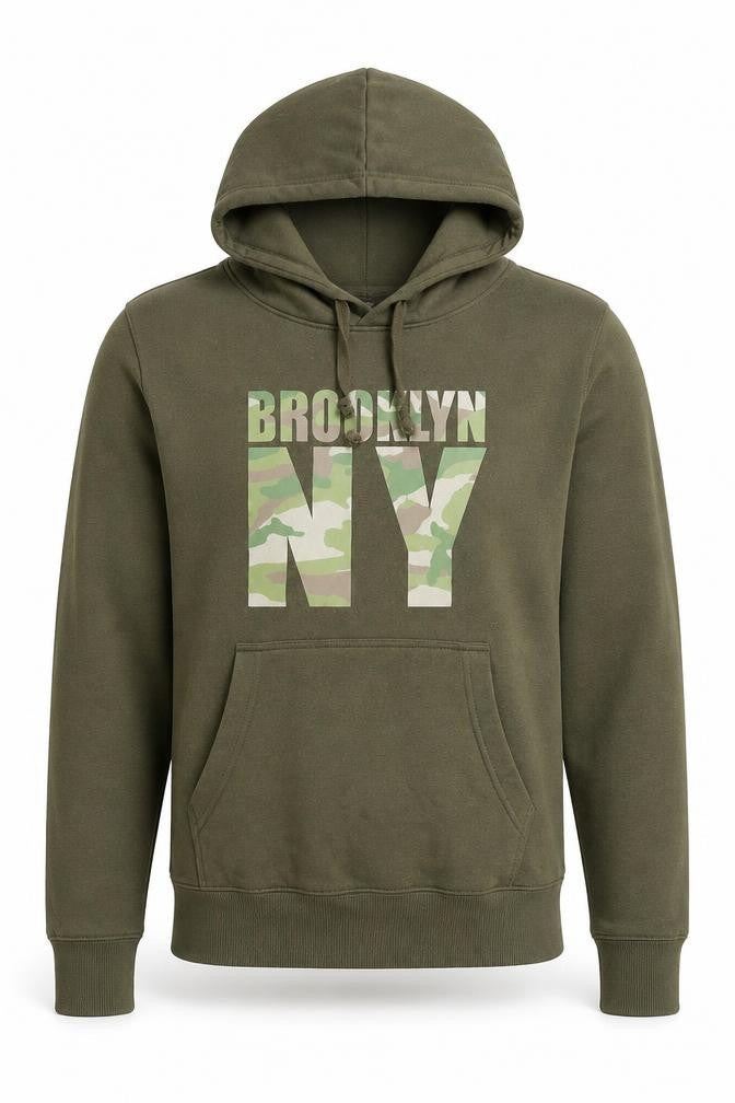 Beaumont Carr Men's Green Pullover Hoodie L