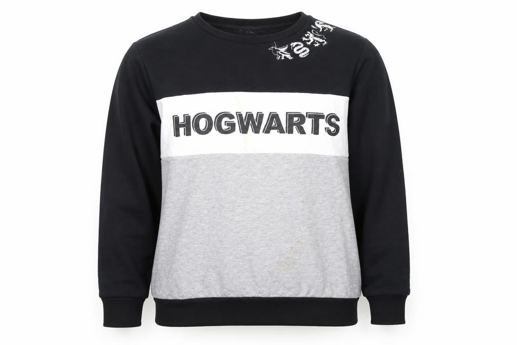 Harry Potter Unisex Black Sweatshirt L Hogwarts