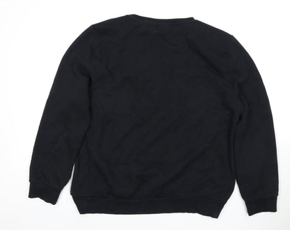 Harry Womens Potter Black Sweatshirt L Hogwarts