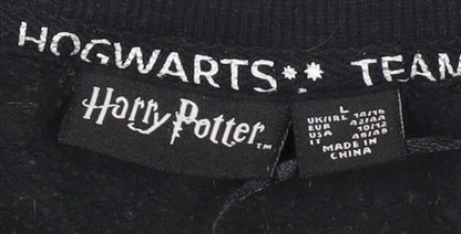 Harry Womens Potter Black Sweatshirt L Hogwarts