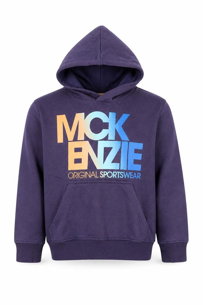 McKenzie Boys Purple Pullover Hoodie, Graphic, Size 8-10Y