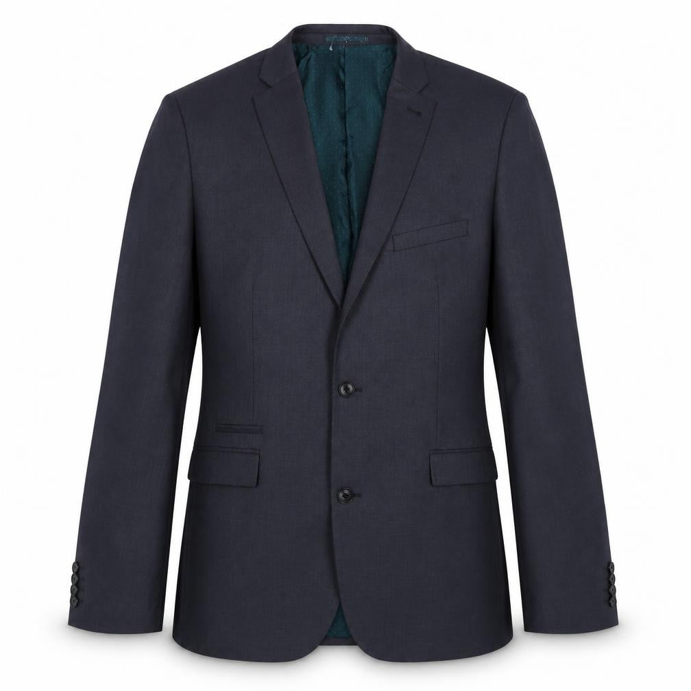 Next Men's Black Single-Breasted Suit Jacket 42 Long