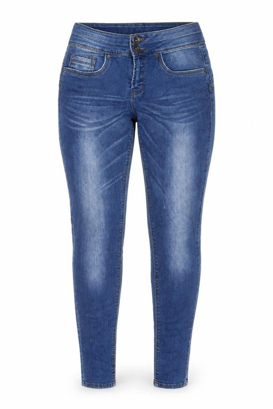 Denim Co. Women's Blue Skinny Jeans Size 10