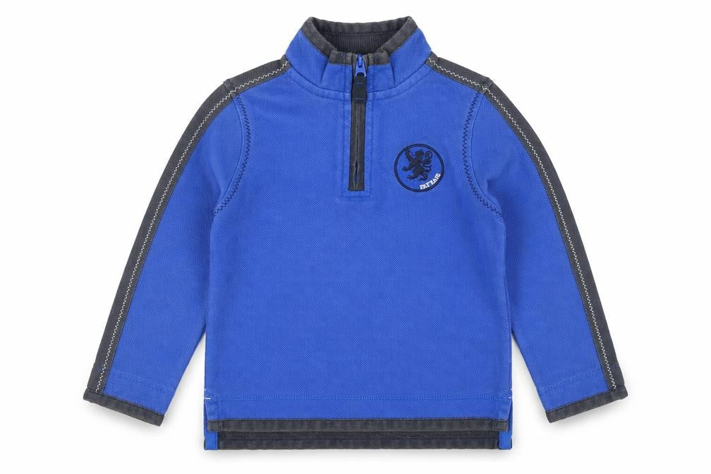 FatFace Boys Blue and Black Pullover 4-5 Years