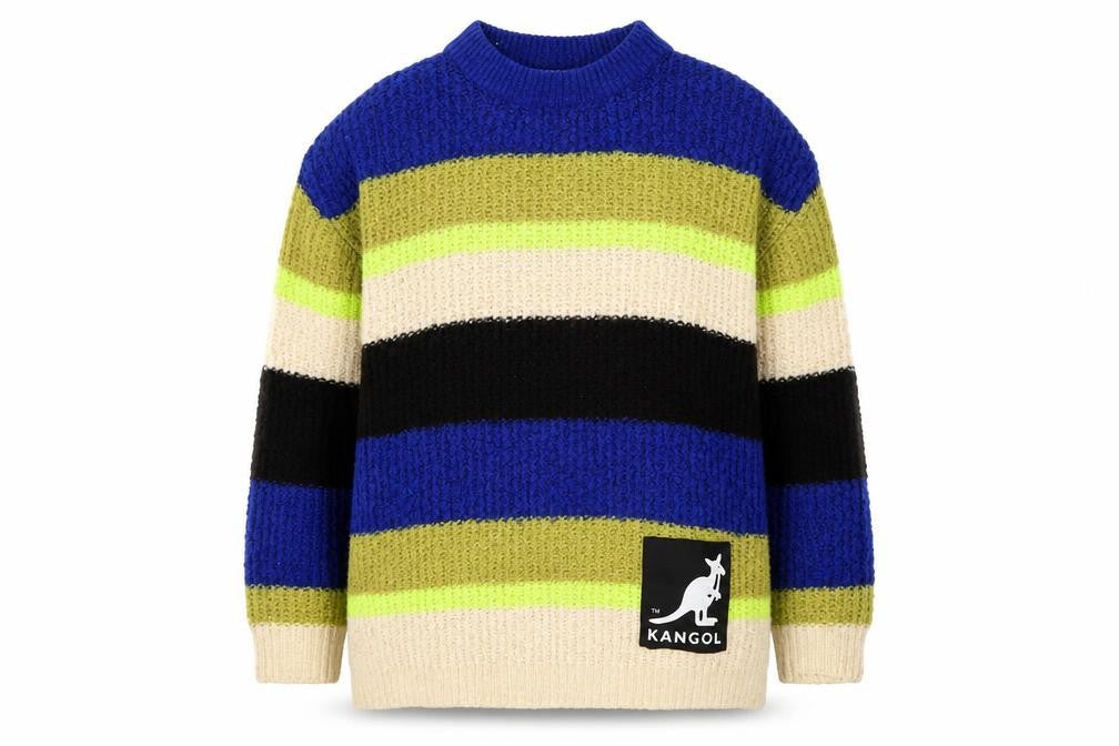 Kangol x H&M Women's Multicoloured Striped Jumper 2XS