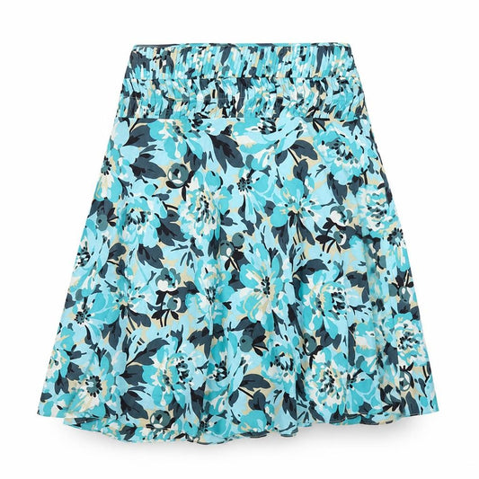 Laura Ashley Women's Floral A-Line Skirt Size 8