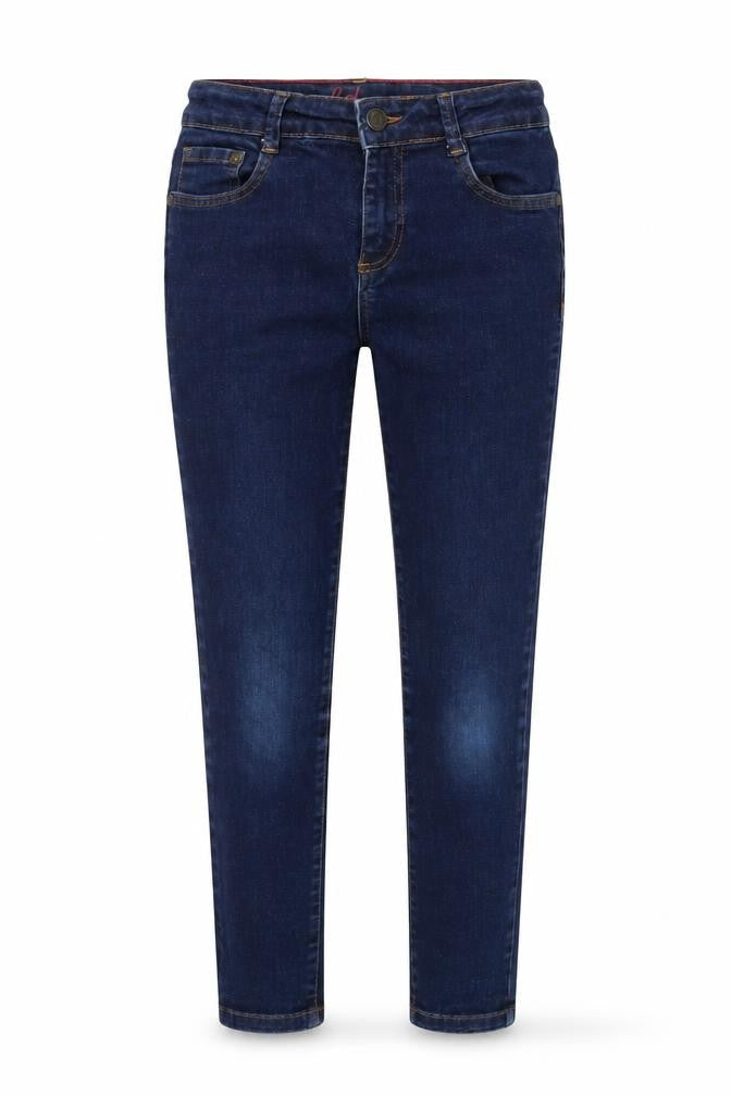 Boden Girls' Skinny Blue Jeans, Size 14Y, Dark Denim