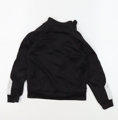 Back view of Sondico boys’ black track jacket 3-4 years