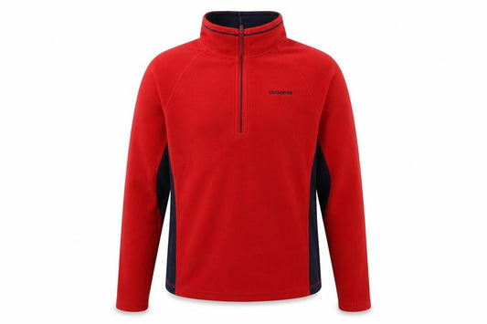 Craghoppers Men’s Red Fleece Pullover, Size S