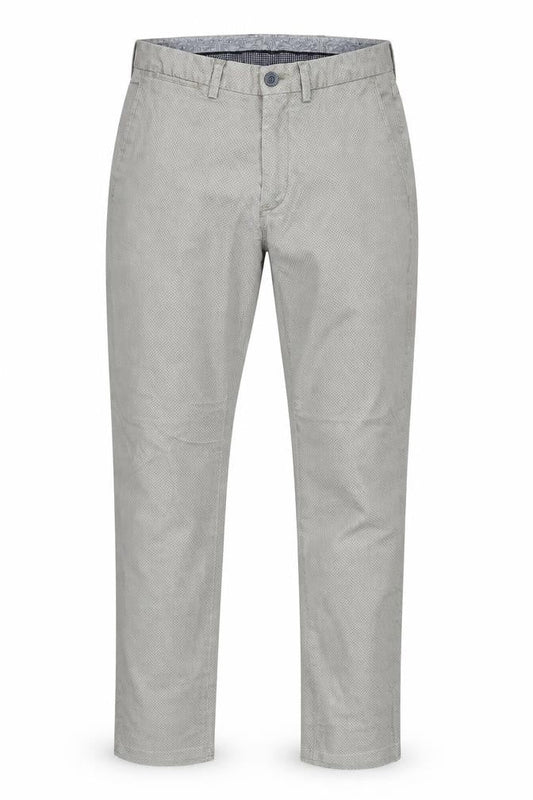 Massimo Dutti Men's Grey Chino Trousers, Size M