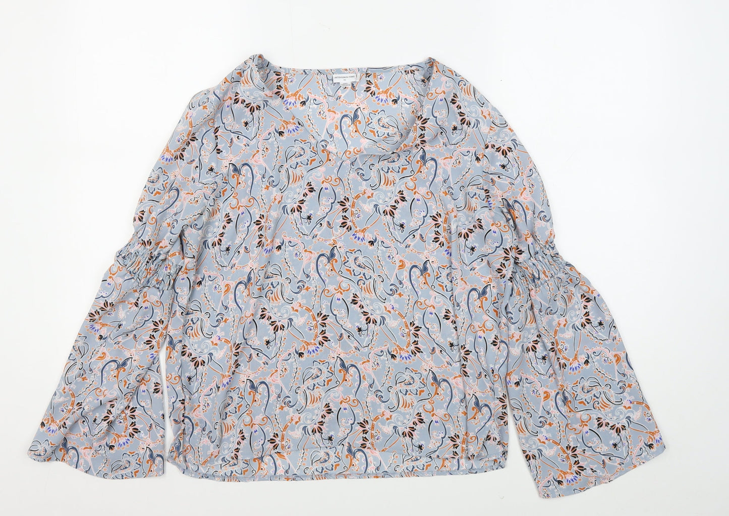 Jacqueline de Yong Women's Floral Blouse Size 8, Multicoloured