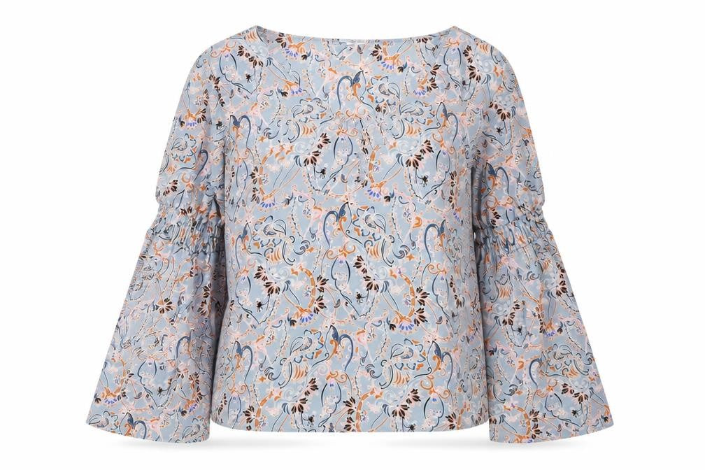 Jacqueline de Yong Women's Floral Blouse Size 8, Multicoloured