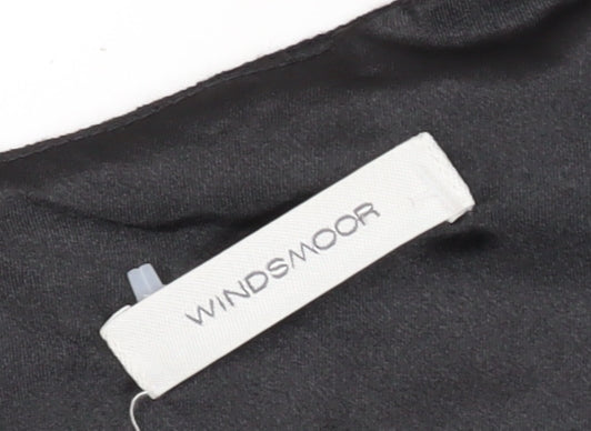 Windsmoor Women's Black Sheath Dress Size 10