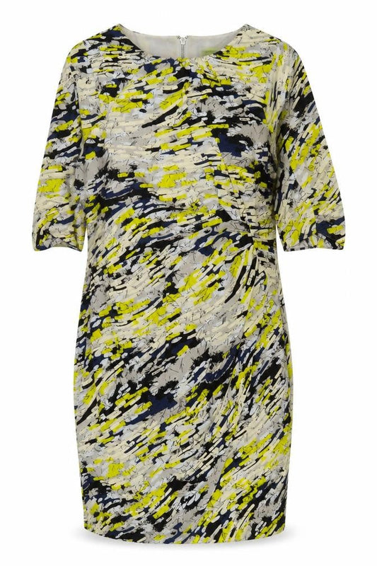 Whistles Women's Multicoloured Abstract Dress Size 12