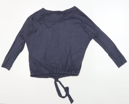 Jasper Conran Women's Blue Dolman Sleeve Blouse, Size 10