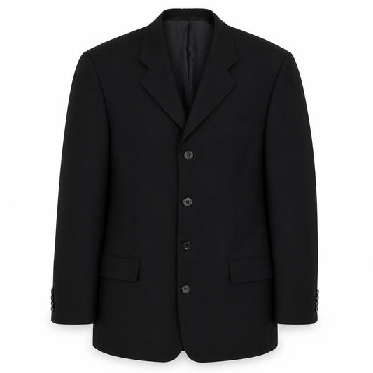 Daniel Hechter Men's Black Blazer, 38R Formal Business Jacket