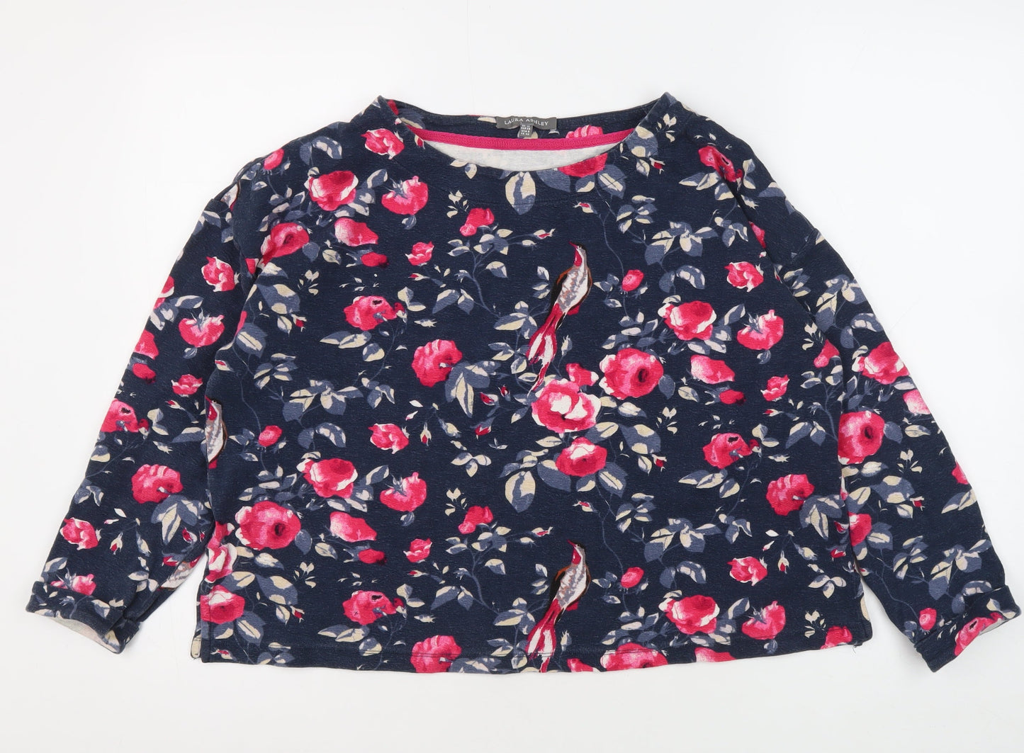 Laura Ashley Women's Floral Blouse, Size 12, Multicoloured