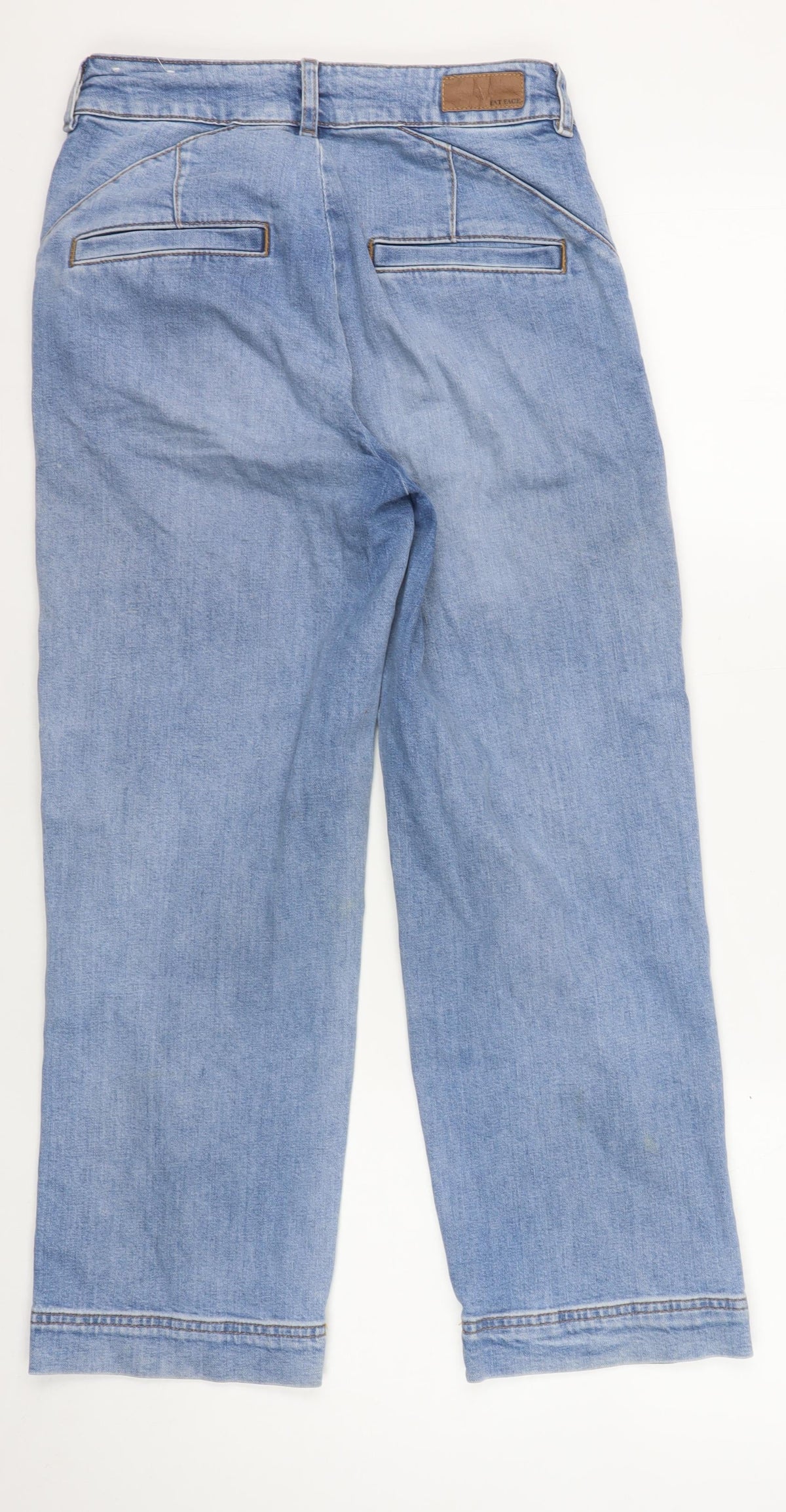 FatFace Girls Blue Relaxed Denim Jeans Size 8